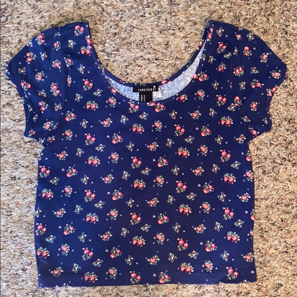 Floral Forever 21 Top